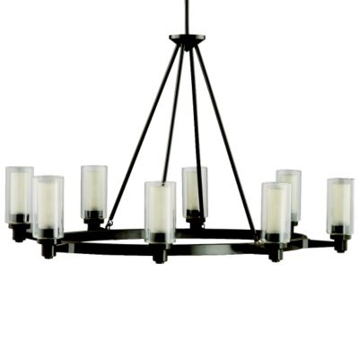 Circolo 8-Light Oval Chandelier by Kichler - Starlight Lighting USA and Canada